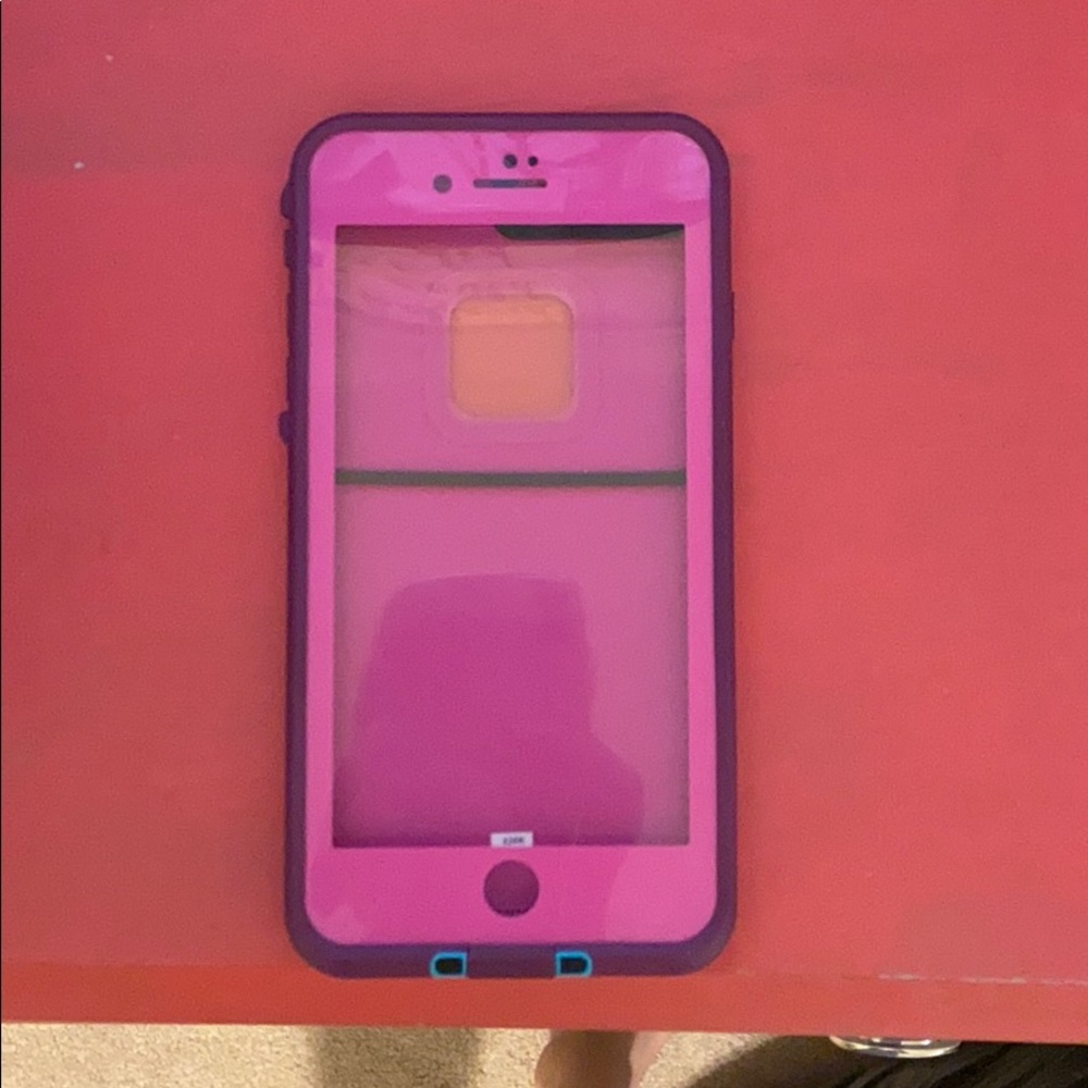 Pink life proof case